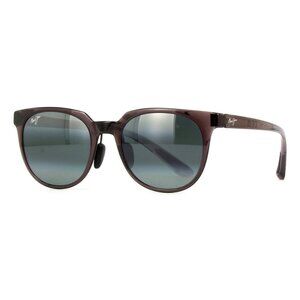 New MAUI JIM Wailua Grey Polarised Square 454 11 Sunglasses Women
